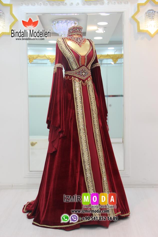 Kadife Kaftan-9005